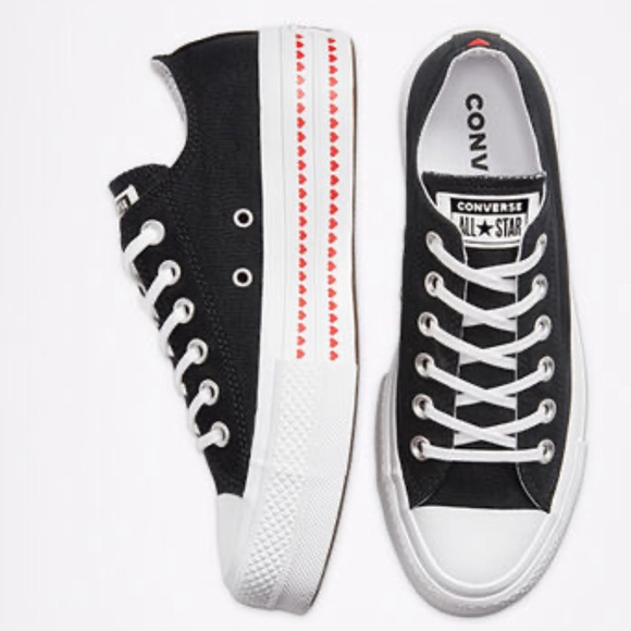 Converse platforms ❤️ LOVE YOURSELF FIRST - Picture 3 of 16